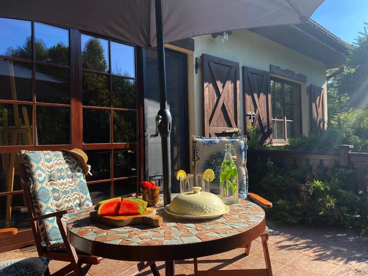 Szeroki Bor Oaza W Puszczy Z Sauna, Bania I Jacuzzi Экстерьер фото